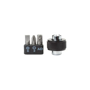 Photo of Craftsman CMHT65077 bit and adapter set, black and silver, front angle, tool accessory.