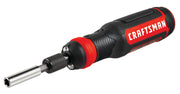 Craftsman ratcheting screwdriver CMHT68001 white background beauty shot angled view