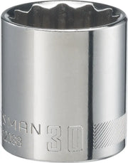 View of CRAFTSMAN Sockets on white background
