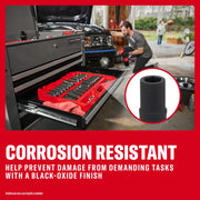 CRAFTSMAN graphics, drawer with tools. Corrosion resistant. SKUs: 0-29-808, CMMT16997, CMMT16893, CMMT16175, CMMT16899