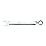 Photo of Craftsman CMMT42430 ratcheting combination wrench, 19mm, chrome finish, side view on white background.