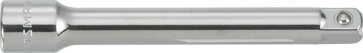 Photo of Craftsman CMMT44131 chrome extension bar, side angle, metal finish, socket accessory for hand tools.