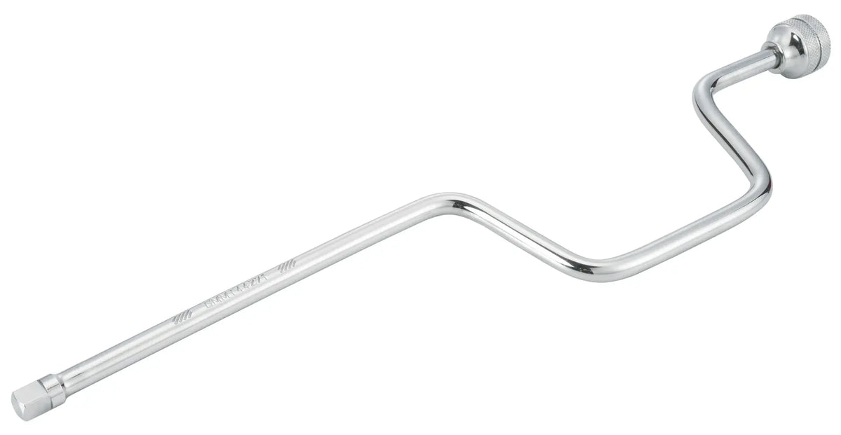 Photo of CRAFTSMAN chrome speed handle wrench, SKU CMMT44271, angled side view on white background.