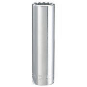 CRAFTSMAN CMMT47523 chrome deep socket, 5/8 inch, photographed upright on white background.