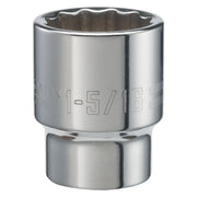 Craftsman chrome 1-5/16 inch socket, SKU CMMT47778, close-up front angle on white background.
