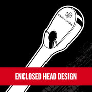Craftsman graphics showing enclosed head design feature, SKU CMMT86301V, black and white illustration.