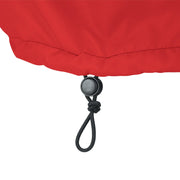 Photo of Craftsman red cover drawstring with black toggle, SKU CMXGZAA52002701, front angle.