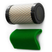 Craftsman air filter and foam pre-filter CMXGZAM110136 white background beauty shot front angle